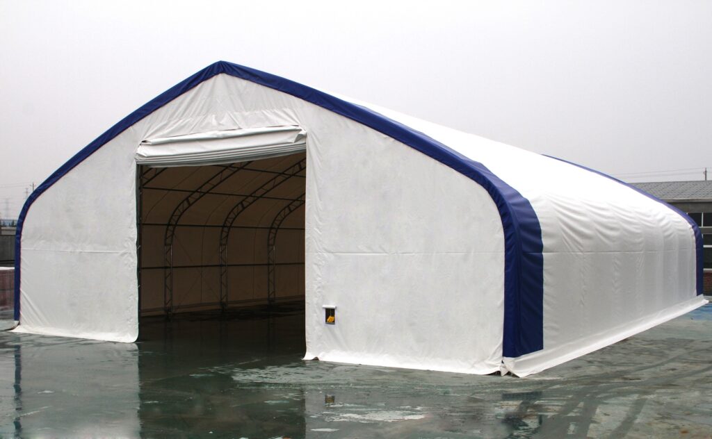 Heavy-Duty Double-Row Truss Frame Industrial Storage Tent Heavy-Duty Double-Row Truss Frame Industrial Storage Tent