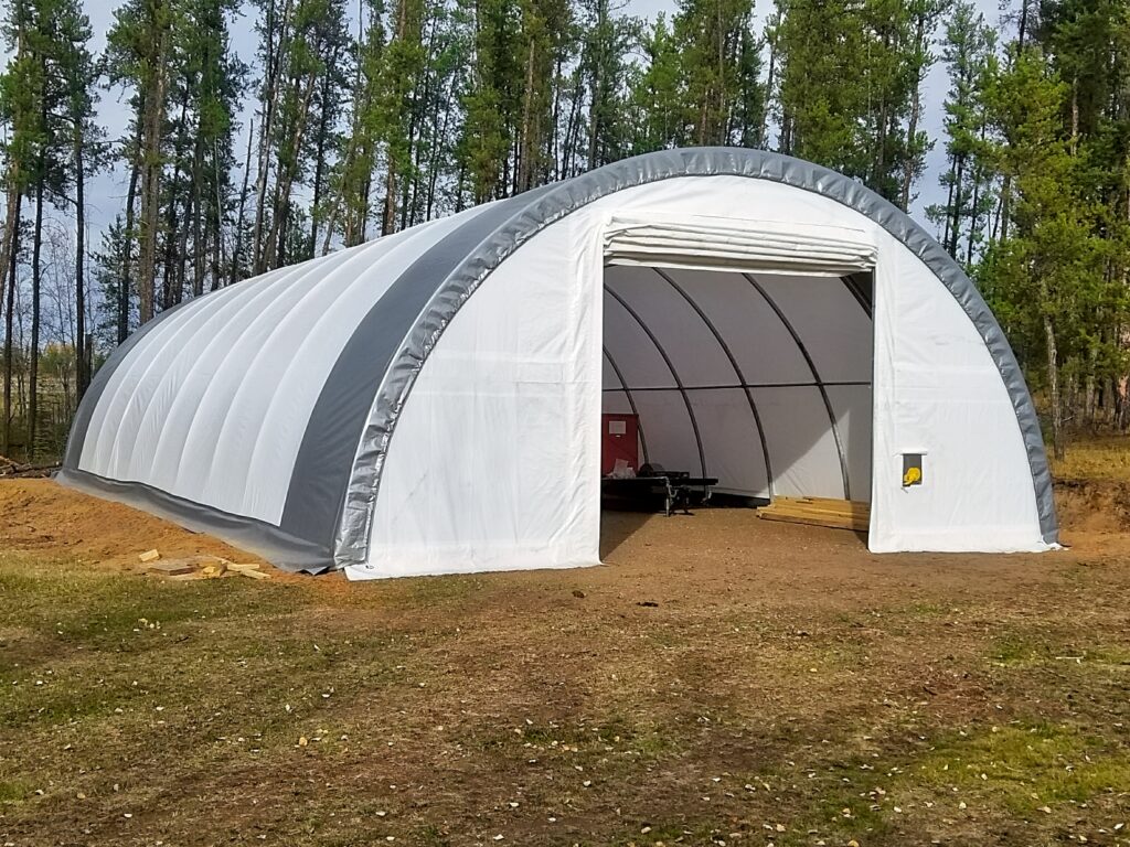 Heavy-Duty Double-Row Truss Frame Industrial Storage Tent Heavy-Duty Double-Row Truss Frame Industrial Storage Tent